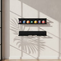 2 Pieces Acrylic Billiard Ball Rack Clear Billiard Ball Rack Space-Saving Organizer Rectangular for Bar