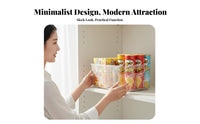 Clear Stackable container adaptable Use Stackable Pfinalic container sturdy for Refrigerator