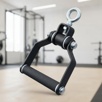 Cable Attachment with Knurled Grip Heavy Duty Lat Pulldown Handle Non-Slip Rowing Handle for Athletes