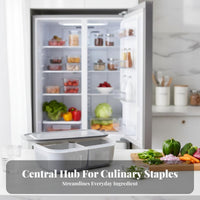 4 Pieces Soft-Bottom Freezer container Airtight closure Food meal freezer trayp Box adaptable