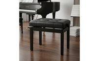 Padded Adjustable Piano Bench Wooden Piano Bench Sturdy Seat Ergonomic for Home Studio, Classroom