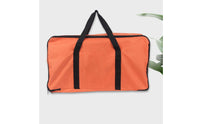 Oxford Cloth BBQ Grill Storage Bag Portable Grill Tool Storage Bag Wear-Resistant Barbecue Tool Case Large Capacity for Camping, Outdoor Travel