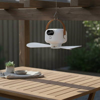 Ceiling Fan Light 3 Speed Settings Home Appliance for Dorm Room, Outdoor Camping