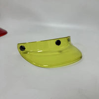 Retro Helmet Brim Three-Button Style Motorcycle Helmet Visor Sunshade Small Helmet Half Helmet Brim