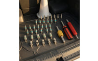 39 Pieces Refrigeration Component Core Assortment with Removal Tools Metal Climate Control Refrigeration Component Core Kit Threaded Hardware