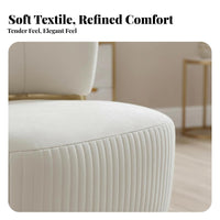 Modern appearance cushiony Tub Chair Minimalist Design accentuate Armchair Soft Upholstery Indoor Seating Curved outline for Interior Designers, Book Lovers, Living Room, Lounge Area, perusing corner, Home Office