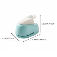 Easy to Use Craft Punch with Lever Handle Compact Lever Action Craft Punch Sharpenable Lubricated for Crafters, Card Making