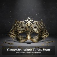 Vintage Design Roman Gladiator Mask Antique Finish Romandesign Face Mask Lightweight Costume Accessory Hand-Painted Embellishments for Cosplayers, History Enthusiasts, Masquerade Balls, Cosplay Event, Stage Performances, Historical Reenactment