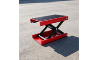 Motorcycle Repair Lift Low-Deck Equipment Metal Frame Vehicle Tool