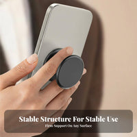 Anti-Drop Collapsible Ph Single Grip Single-Handed Use Spring-up Ph Single Holder Adjustable Angle for Mobile Device Users, Adults