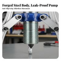 Heavy-Duty 3-Jaw Bearing Puller Multi-Functional Hydraulic Gear Puller Vertical and Horizontal Use Wheel Hub Removal Tool Kit Long-Lasting Forged Steel for Auto Technicians, Maintenance Professionals, DIY Enthusiasts, Workshop, Garage, Factory