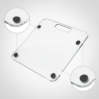 Coffee Machine Sliding Tray Clear Coffee Maker Slider Tray Transparent Countertop Appliance Slider for Homeowners, Compact Kitchens