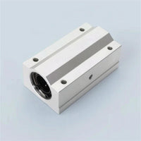 Abrasion Resistant SCS10LUU Slider Block Compact Linear Bearing Slider Block Lightweight Linear Motion Bearing Unit Rigid for DIYers