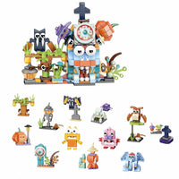 astrological creature tiny building brick Model Assembly Fun assembleion building brick creature Figure three-dimensional Sculpture