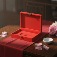 Matrimony Bar Presentation Box Bar Presentation Box Hinged Lid Gift Packaging Wear Resistant Display Case