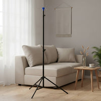 Folding IV Stand with Carrying Bag Collapsible IV Pole with Tripod Base Stable