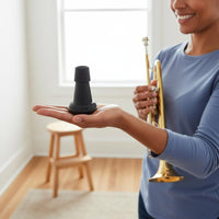 Aluminum Trumpet Mute Rustproof Trumpet Mute Portable Brass Instrument Part for Apartments