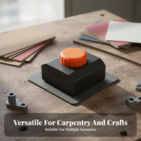 Multi-Shape Design Sandpaper Holder Assorted Shapes 3D Printed Sanding Grip Interchangeable for Model Makers, Surface Finishing, Woodworking