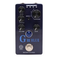 Compact Guitar Effects Pedal Pedalboard-Friendly Guitar Pedal with Metal Enclosure Sturdy Stompbox Portable for Guitarists, Live Stage, Recording Studio
