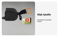 Retractable Pallet Strap High Tensile Strength Automatic Retractable Strapping Heavy Duty Self Retracting Cargo Strap for Warehouse, Logistics