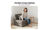 two-in-oneUse Design Fold-foldable Sofa Bed Space-Saving Fold-foldable Mattress Lounge Adjustable Backrest transformable Seating Modern design for Apartment Dwellers, Students, indiviTwo-in-Ones, Small Spaces, Bedroom, Living Room