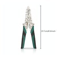 Cutting Foldable Wire Stripper Pliers Crimping Multi-Function Stripping Pliers Compact Folding Wire Stripper Winding for Electricians