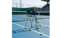Tennis Ball Cart Large Capacity Pickleball Ball Collector Effortless Cart to Assemble