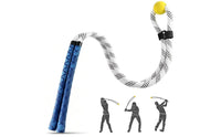 Golf Swing Training Rope Motion Tempo Swing Rope Ergonomic for Golfers, Beginners, Home, Backyard