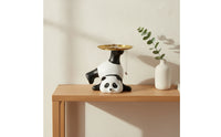 Panda Ornament with Tray Cute Panda Tray Practical for Desk