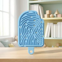 Sensory Board with Silicone Strips Portable Silicone Sensory Board Calming Compact for Children, Travel, Car Ride