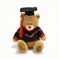 Graduation Teddy Bear Compact Stuffed Doll with Graduation Cap Adorable