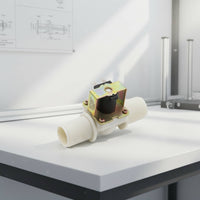 RoHS Compliant Normally Closed Solenoid Valve CE Certified Normally Closed Water Inlet Valve Stable Performance Plumbing Fitting Easy to Install for Garden Irrigation, Washing Machine, Dishwasher