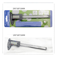 Mm Inch Scale Digital Plastic Caliper Lightweight Plastic Digital Caliper Anti-Scratch for Jewelers, Hobbyists