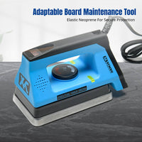 Ski Waxing Iron, Digital Temperature Control, Snowboard & Ski Repair Tool, Hexagonal Plate, Thickened Base, Maintenance