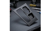 Center Console Shifter Bezel Cup Holder Trim Panel Replacement Gear Gearshift Surround Cover Molded Gear Selector Surround for Interior Restoration