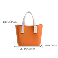 Waterproof EVA Tote Bag Molded Lunch Tote Bag Lightweight Simple for Commuting