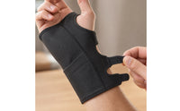Adjustable Wrist Sleeve with Gel Pad Compression Gel Wrist Sleeve Stretchy Universal for Home, Gym