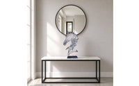 Horse-Head Sculpture Solid Base Horse Head Sculpture Transparent Home Decor