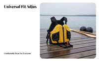 High Buoyancy Life Preserver Lightweight Kayaking Flotation Vest Aquatic Activities Buoyancy Aid Sturdy and Long-Lasting