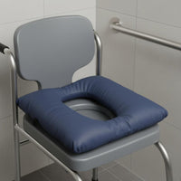 Pressure Relief Cushion Thickened and Soft Commode Seat Cushion Multifunctional Padded Toilet Seat for Bedridden Patients People