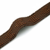 Elegant Design 60mm Curtain Border Versatile Jacquard Trim Tape Multi-Purpose Decorative Woven Ribbon Sophisticated Finish for Crafters