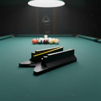 Billiards Cue Practice Tool Low-Profile Cue Guide with Side Rails Stable Billiard Rod for Beginners