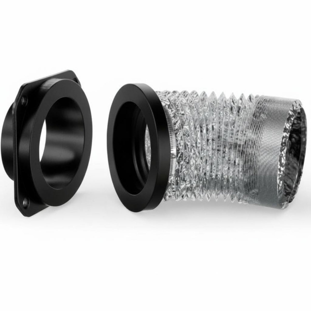 Dryer Vent Coupler Heat Resistant Quick Connect Dryer Vent Hose Aluminum Alloy  Ventilation Ducting