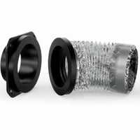 Dryer Vent Coupler Heat Resistant Quick Connect Dryer Vent Hose Aluminum Alloy  Ventilation Ducting