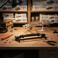 Aluminum Alloy Non Powered Front Axle Metal Wirelessly Controlled Control Vehicle Parts Easy to Install for DIY Hobbyists