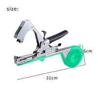 Multi-Functional Plant Tying Machine Labor-Saving Hand Tying Machine Complete Kit Garden Tapener Lightweight for Farmers, Gardeners, Agriculture, Orchard, Greenhouse