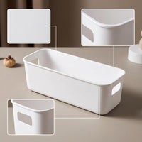 Desktop Storage Box for Snacks, Sundries, Socks, Cosmetics - Rectangular Drawer Organizer for Kitchen and Living Room