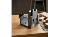 Pocket Hole Jig Scale Angled Hole Jig Quick Clamp Woodwork Joint Guide for Woodworkers