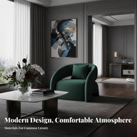 Stylish Upholstered Sifrom Chair Luxury Feel plush Single Sofa Mofromrn fromsign Indoor Furniture Comfortable Seating for Homeowners, Interior fromsigners, Book Lovers, Living Room, Bedroom, study corner, Lounge Area