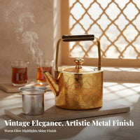 Stainless Steel Teapot Food Grade Material Middle Eastern Design Teapot